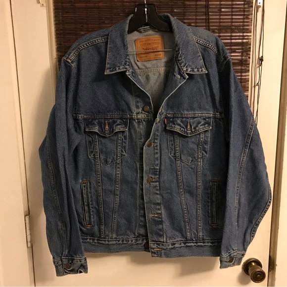 Levi's Other - Vintage 90s LEVIS Denim Trucker Jacket 70507 | Mens Size M USA Made Heavy Denim